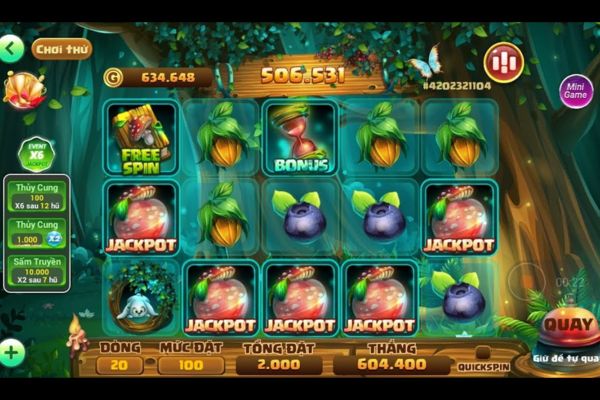 Cách chơi slot rừng rậm cơ bản tại sân chơi J88