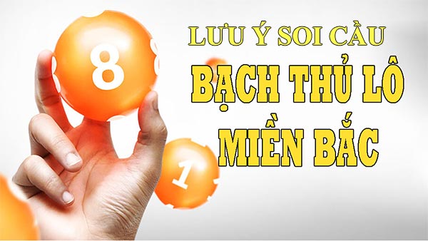 Soi cầu bạch thủ lô miền Bắc cần lưu ý gì?