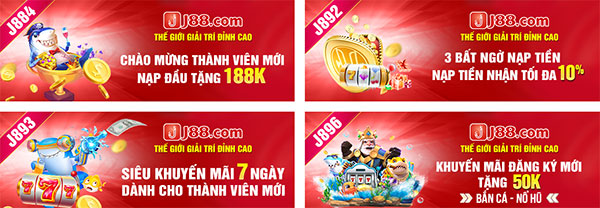 Tìm hiểu những ưu đãi khi đăng ký J88
